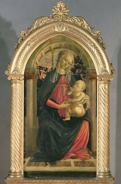 La Madonna de las Rosas, c.1470 de Sandro Botticelli